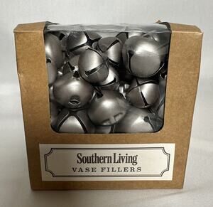 Dillard Exclusive Southern Living Christmas Silver Bells Vase Fillers 1.5 Pounds